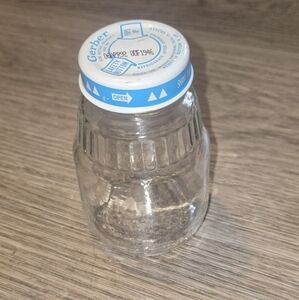Gerber Jar with Blue and White Lid 1946